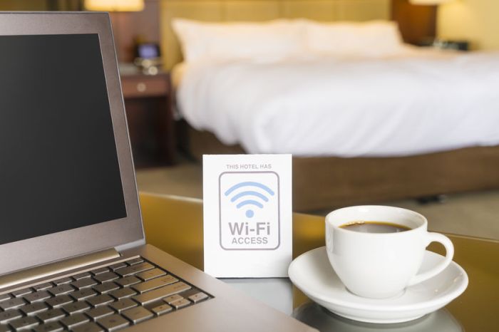 Wifi hotel room access hotels sign marriott services hilton